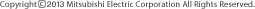 Copyright &copy; Mitsubishi Electric Corporation. All Rights Reserved.