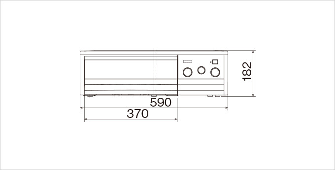 3口据置型 製品仕様 | IHクッキングヒーター | 三菱電機