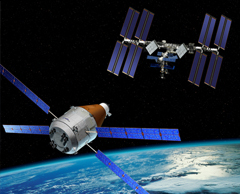 ヨーロッパ宇宙機関が検討中の回収型宇宙船ARV.回収機の直径は4.4m。カプセル型宇宙機は今の流行り。ヨーロッパはARVを発展させ2020年頃有人宇宙船の実現を目指す。（提供：ESA D.Ducros） 