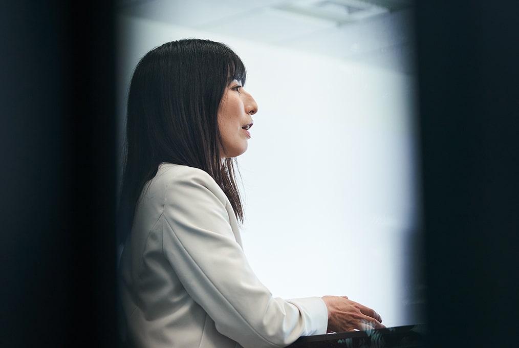 千種ゆり子氏の写真