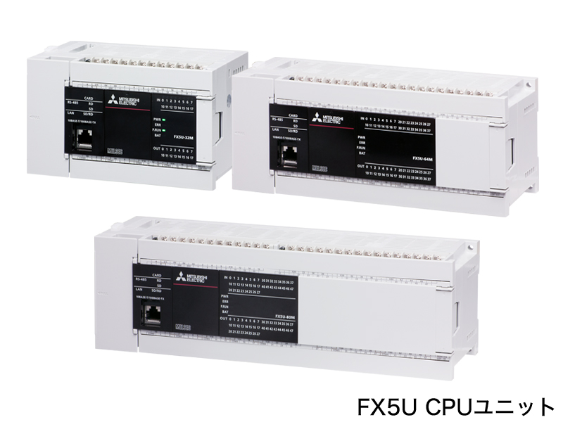 新品 MITSUBISHI 三菱電機 シーケンサー FX5UC-96MT 保証付き D CPUユニット