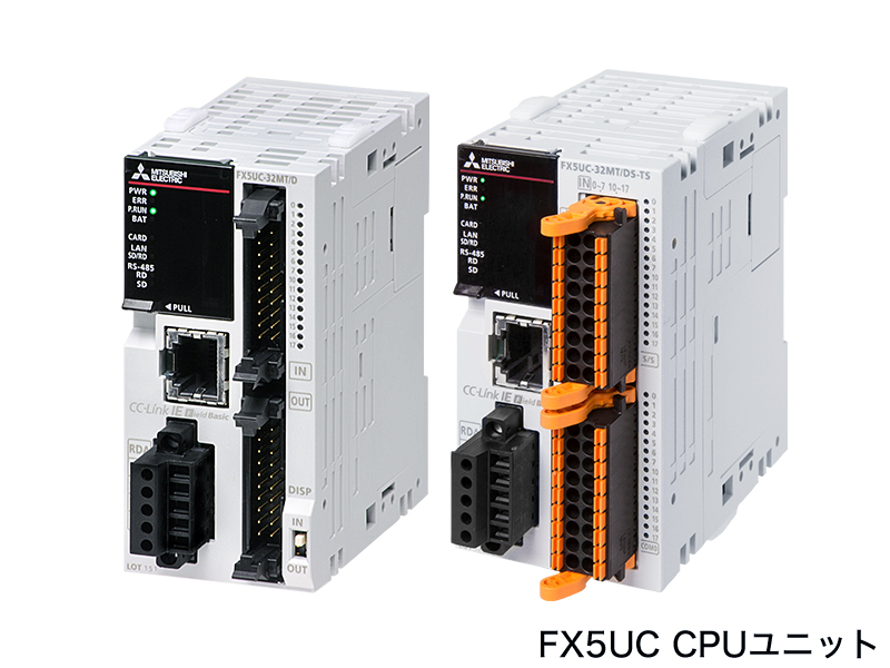 FX5UC CPU 特長 ネットワーク関連製品 シーケンサ MELSEC 仕様から探す 