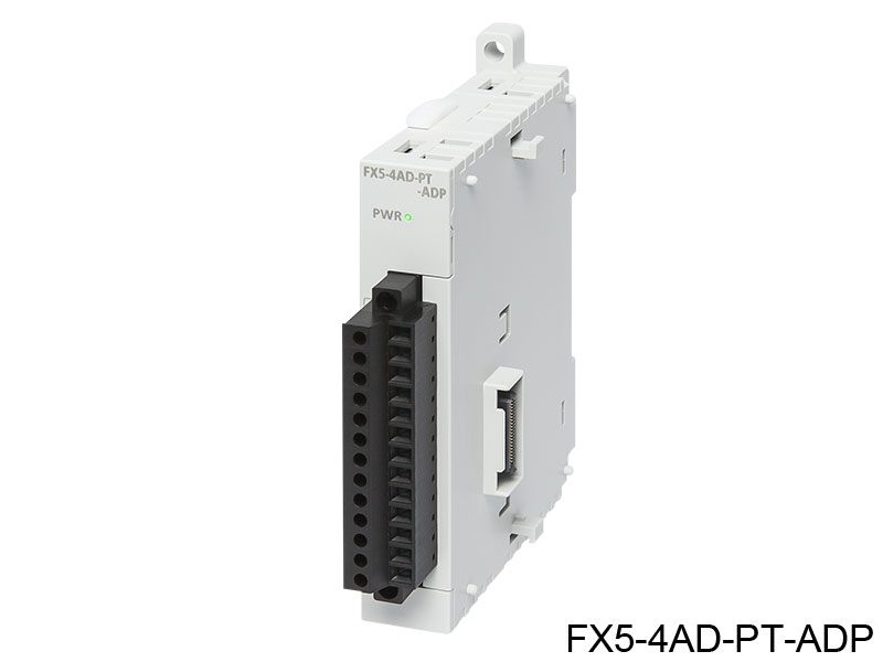 FX5-4AD-PT-ADP 特長 MELSEC iQ-F シーケンサ MELSEC 仕様から探す
