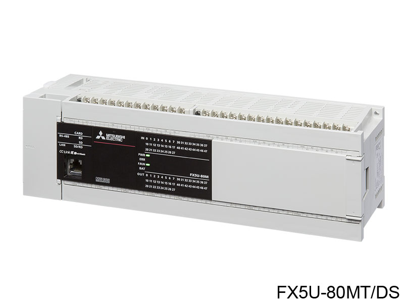 最新最全の 新品 三菱 シーケンサー FX5U-80MT DS 保証付き343
