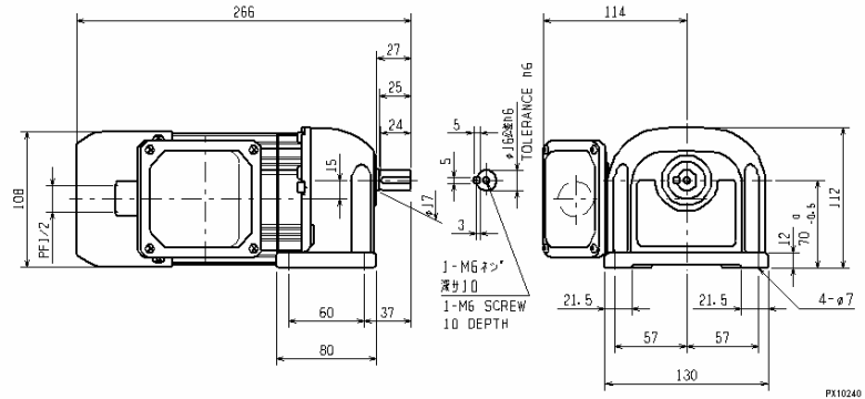 三菱 三菱電機 GM-SS 0.1KW 1/50 ギヤードモータ GM-SSシリーズ(単相・脚取付形) 