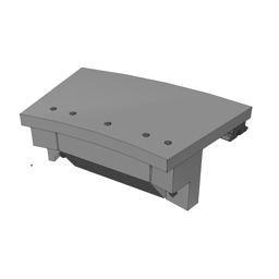 GFX-PRT2 Track Module Curved 22.5°