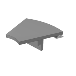 GFX-PRT2 Track Module Curved 45°