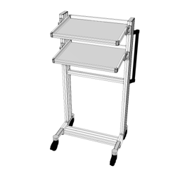 Trolley for Loading Work Stations