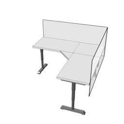Corner Ergo Table