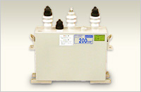 KL-8形 高圧進相コンデンサ〈油入自冷式〉 回路電圧6600V L=6％対応品 