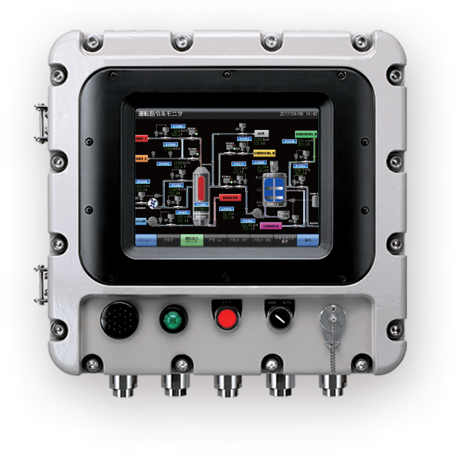 防爆形GOT～防爆形タッチパネル表示器 | 三菱電機 FA
