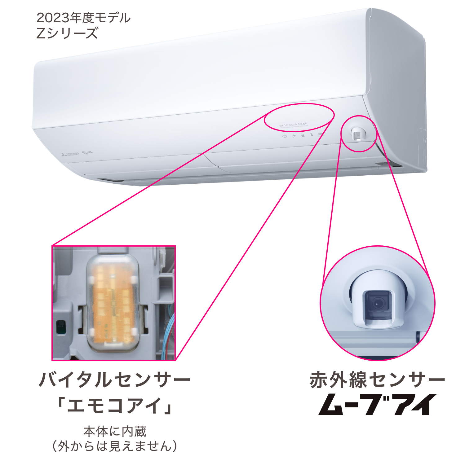 三菱 MITSUBISHI 霧ヶ峰 エアコン 室内機 - エアコン