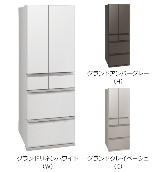 三菱電機 冷蔵庫：置けるスマート大容量シリーズ WXDシリーズ 