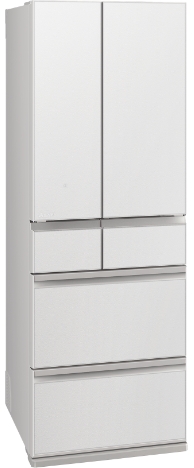 501番 三菱ノンフロン冷凍冷蔵庫MR-JX53Y-RW1‼️ - キッチン家電