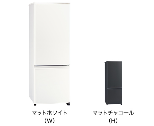 三菱電機 冷蔵庫：Pシリーズ MR-P15J トップ