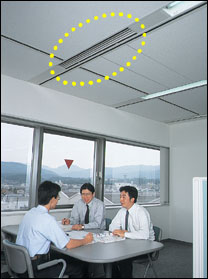 システム天井設置例