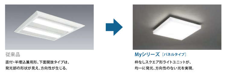 はこぽす対応商品】 三菱電機 MITSUBISHI LED照明器具 LEDライトユニット形ベースライト Myシリーズ MY-SK485104N  4AHTX